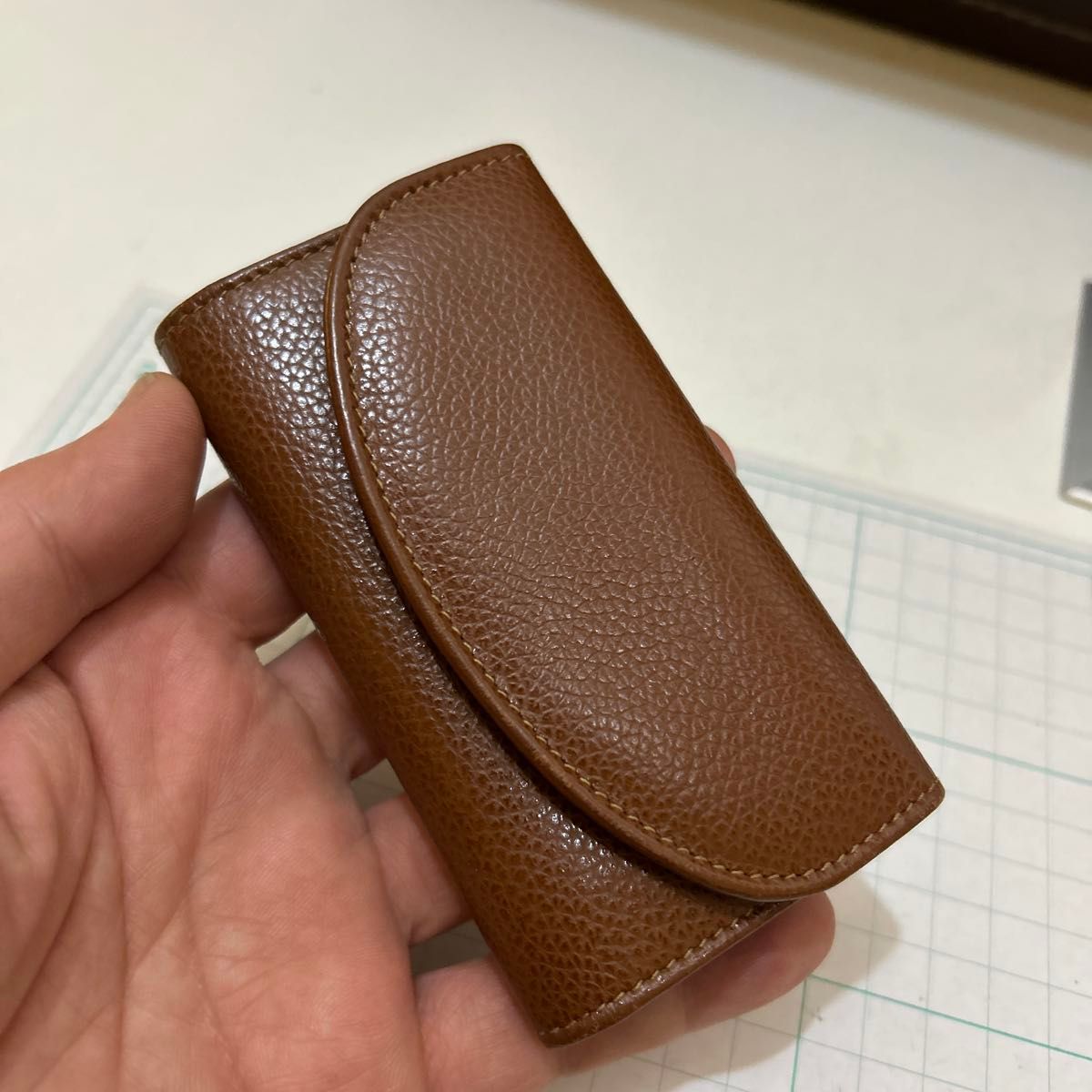 美品】coach コーチ キーケース オールレザー ブラウン 6連 男女 美品】coach コーチ キーケース オールレザー ブラウン 6連 男女