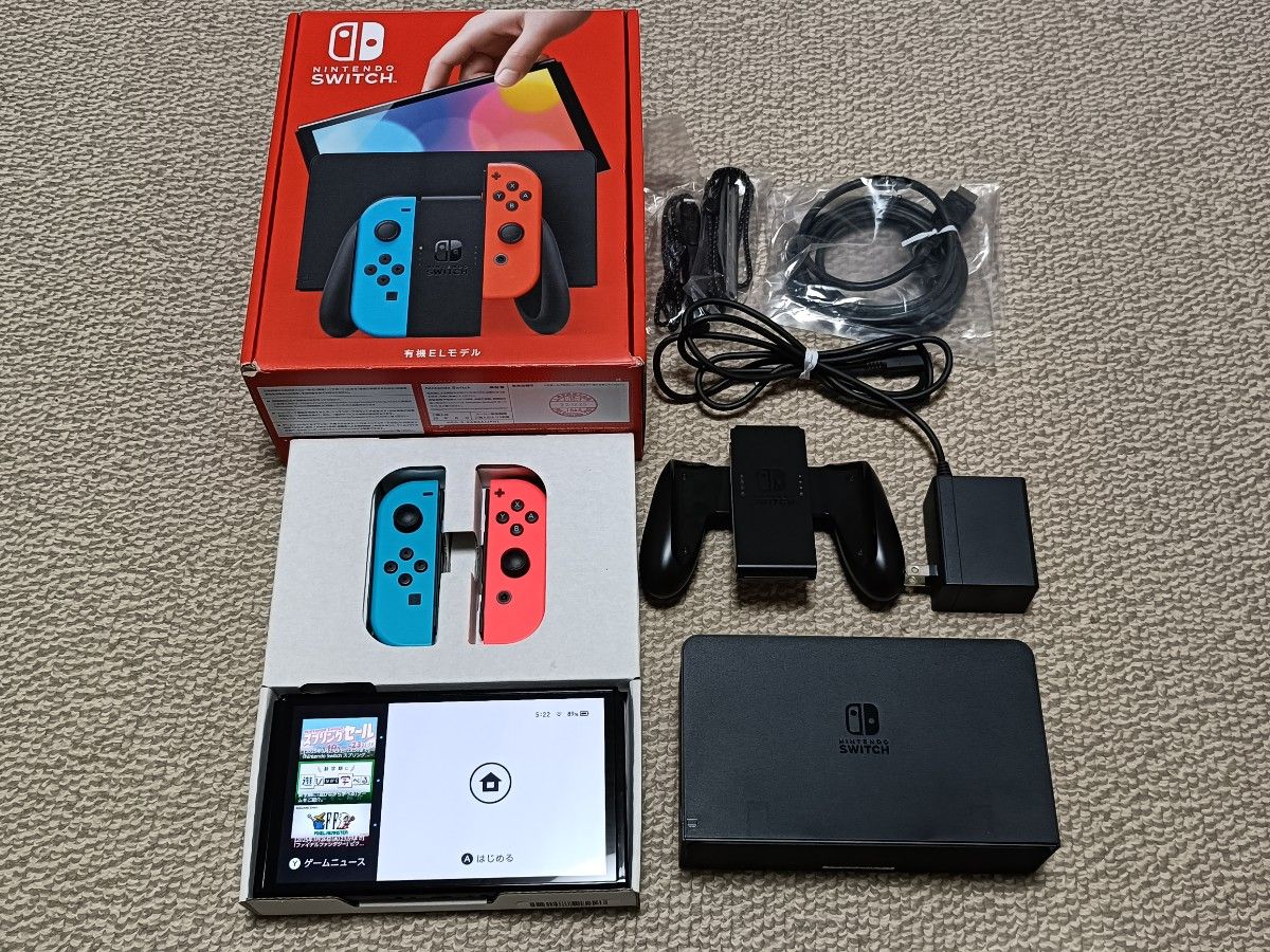 ニンテンドースイッチ 有機ELモデル ネオンブルー ネオンレッド ニンテンドースイッチ 有機ELモデル ネオンブルー ネオンレッド