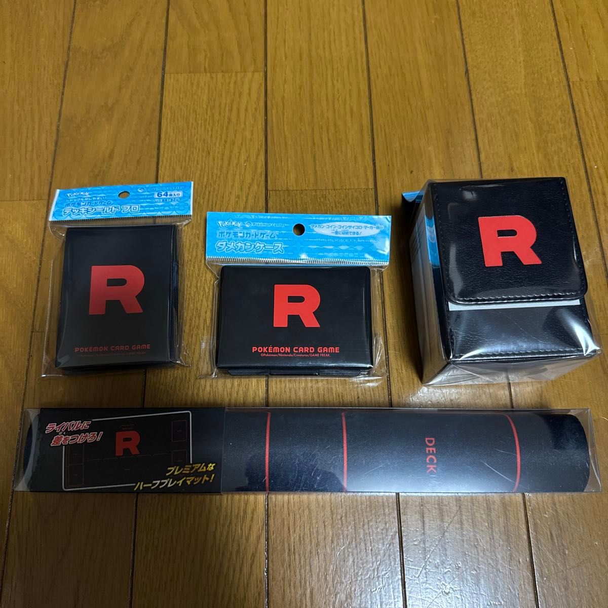 新品 ロケット団の栄光 サプライ 4点セット デッキシールドプロ 新品 ロケット団の栄光 サプライ 4点セット デッキシールドプロ