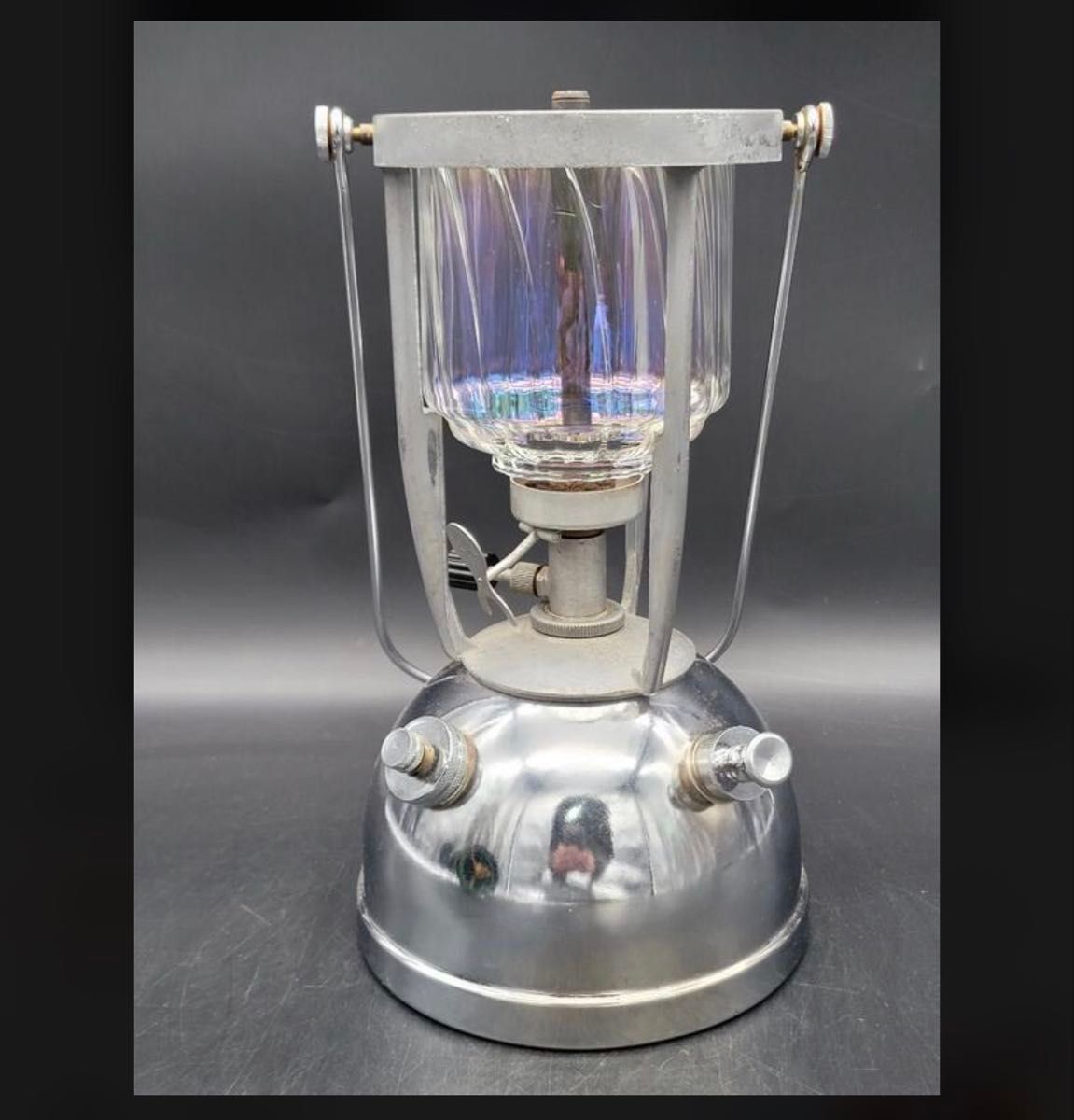 Tilleyランタン交換用ホヤ(Tilley Vapalux M320) 波模様七色 Tilleyランタン交換用ホヤ(Tilley Vapalux M320) 波模様七色
