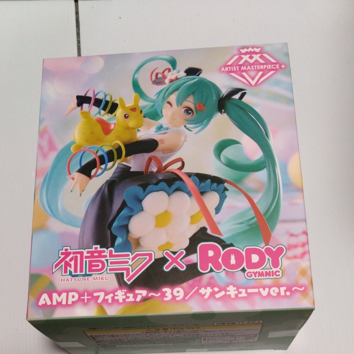 未開封 初音ミク×RODY AMP+フィギュア〜39/サンキューver 未開封 初音ミク×RODY AMP+フィギュア〜39/サンキューver