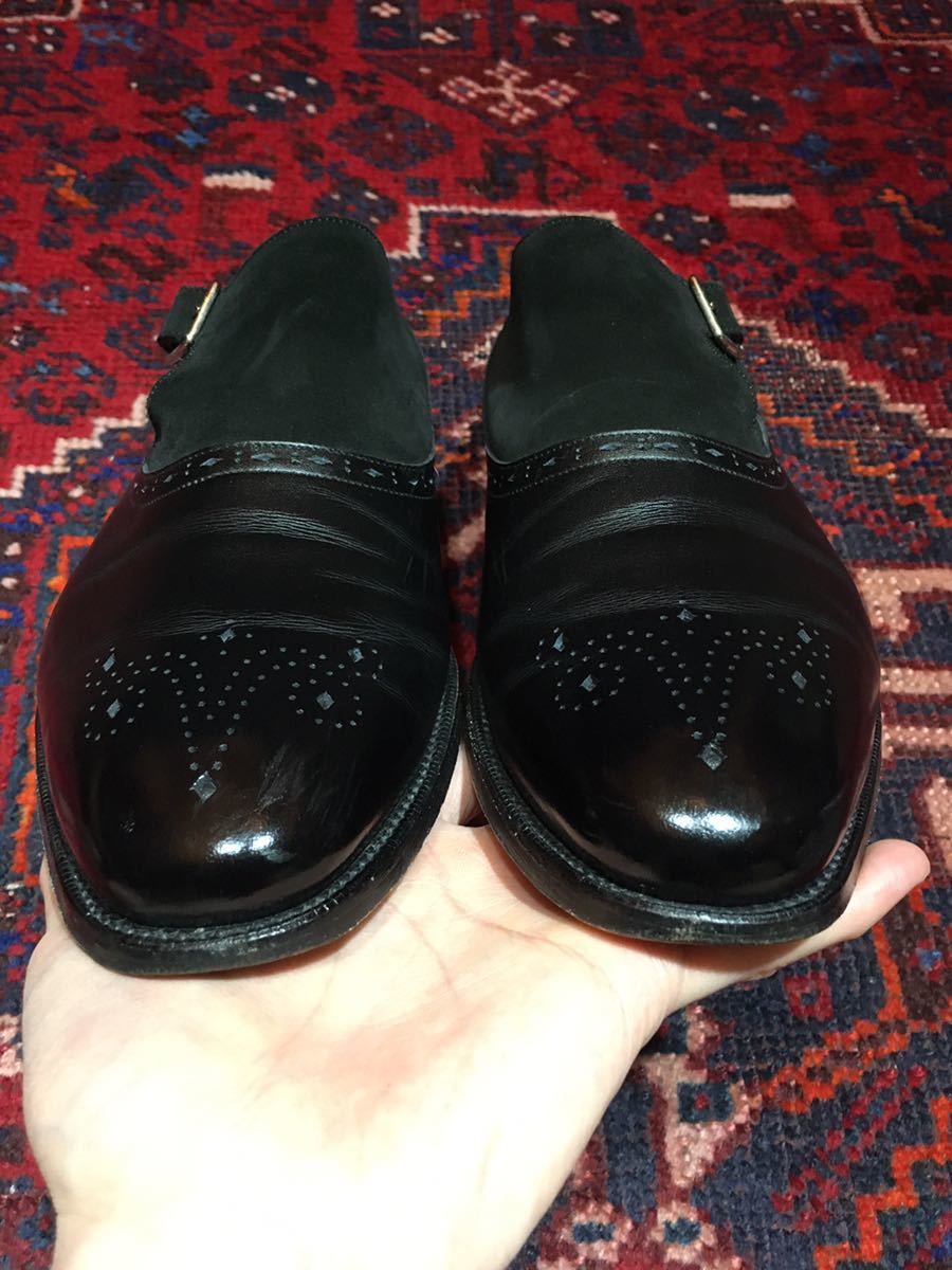 MIYAGI KOGYO LEATHER SINGLE MONKSTRAP SHOES/宮城興業レザーシングルモンクストラップシューズ_画像3