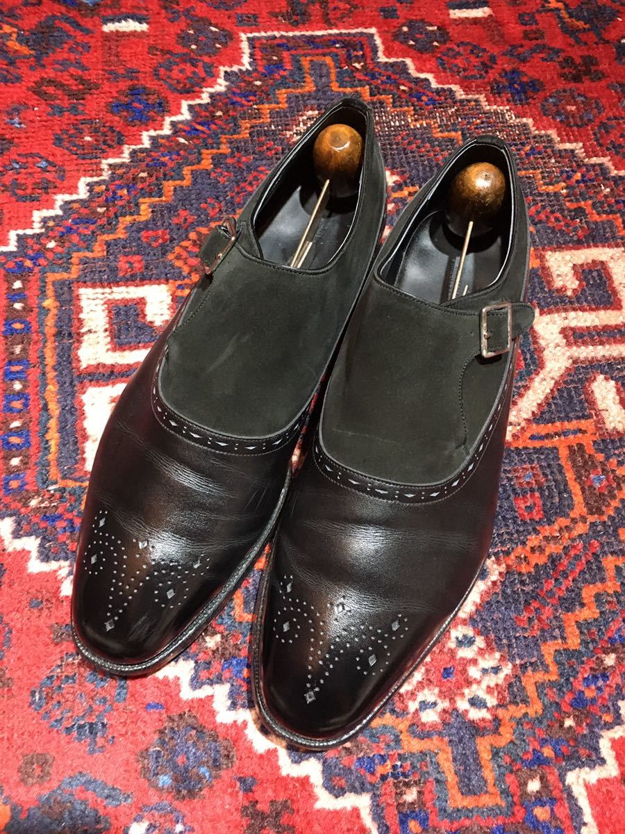 MIYAGI KOGYO LEATHER SINGLE MONKSTRAP SHOES/宮城興業レザーシングルモンクストラップシューズ_画像1