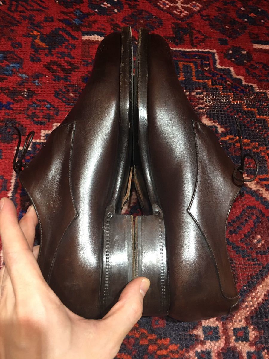 SILVANO SASSETTI LEATHER BROGUE SHOES MADE IN ITALY/シルヴァノ