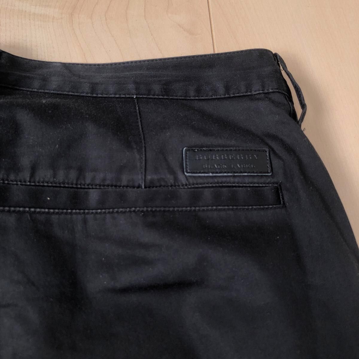 BURBERRY BLACK LABEL バーバリー パンツ 76 ブラック 三陽商会 BURBERRY BLACK LABEL バーバリー パンツ 76 ブラック 三陽商会