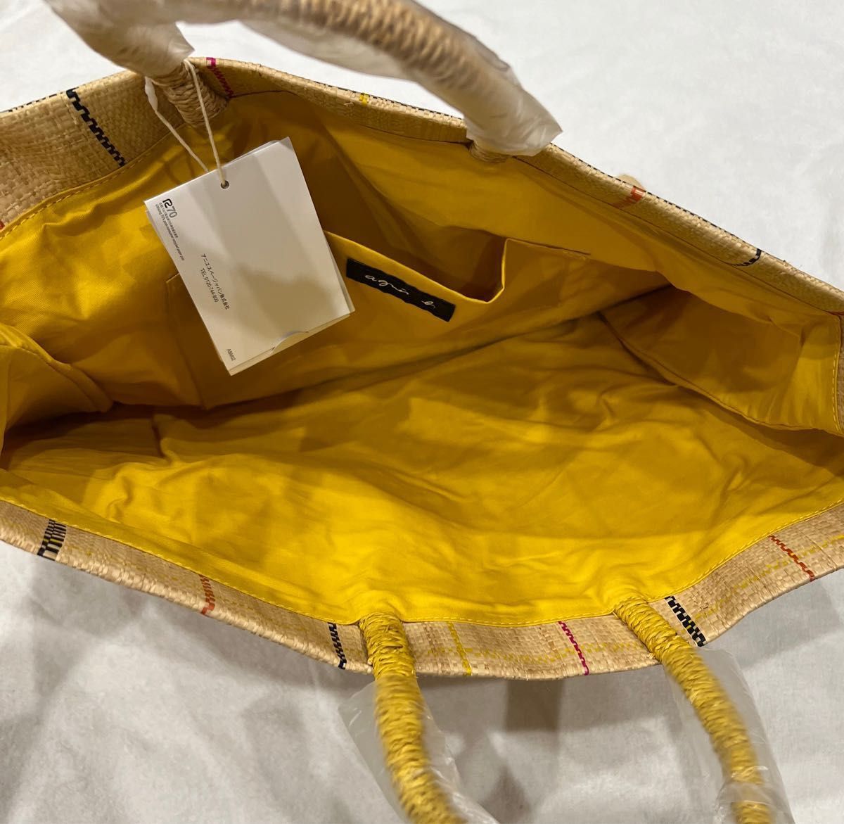 新品】 別注 アニエスベー IENA イエナ トートバッグ 新品】 別注 アニエスベー IENA イエナ トートバッグ