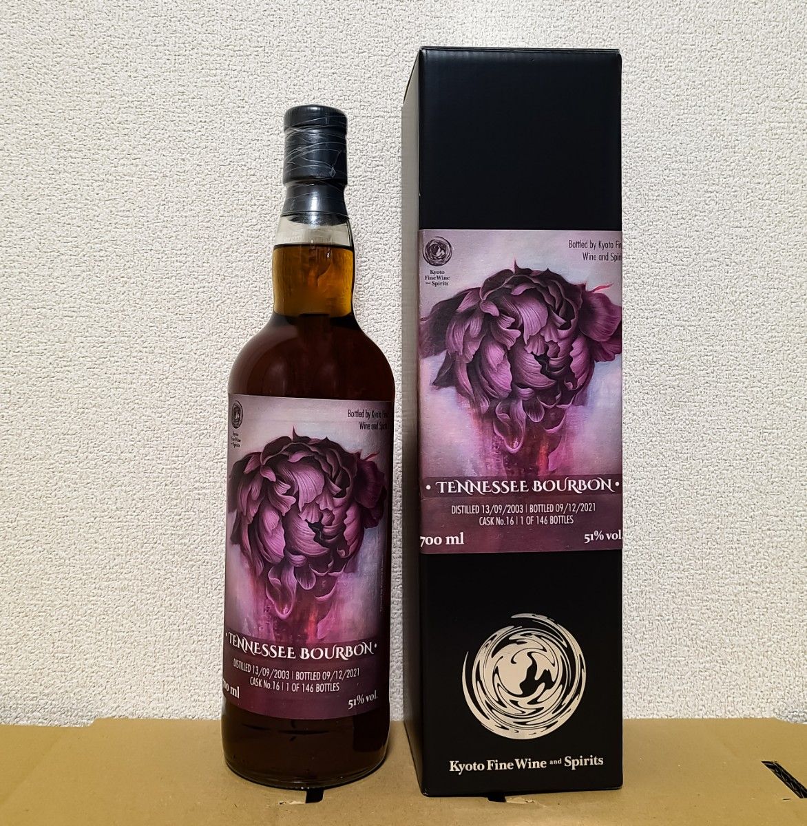 テネシー バーボン ウイスキー 2003-2021 18年 Kyoto Fine Wine テネシー バーボン ウイスキー 2003-2021 18年 Kyoto Fine Wine