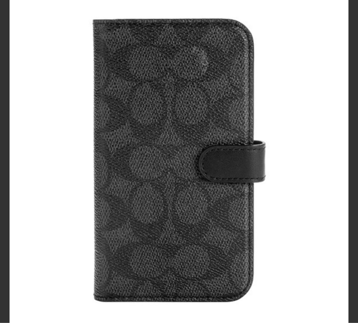 新品 COACH iPhone13 14 シグネチャー コーチ ブラック 新品 COACH iPhone13 14 シグネチャー コーチ ブラック