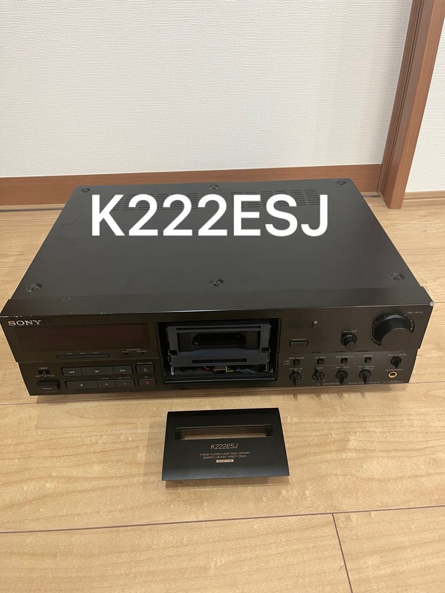 TC-K222ESJ SONY カセットデッキ ジャンク品|Yahoo!フリマ(旧 TC-K222ESJ SONY カセットデッキ ジャンク品|Yahoo!フリマ(旧
