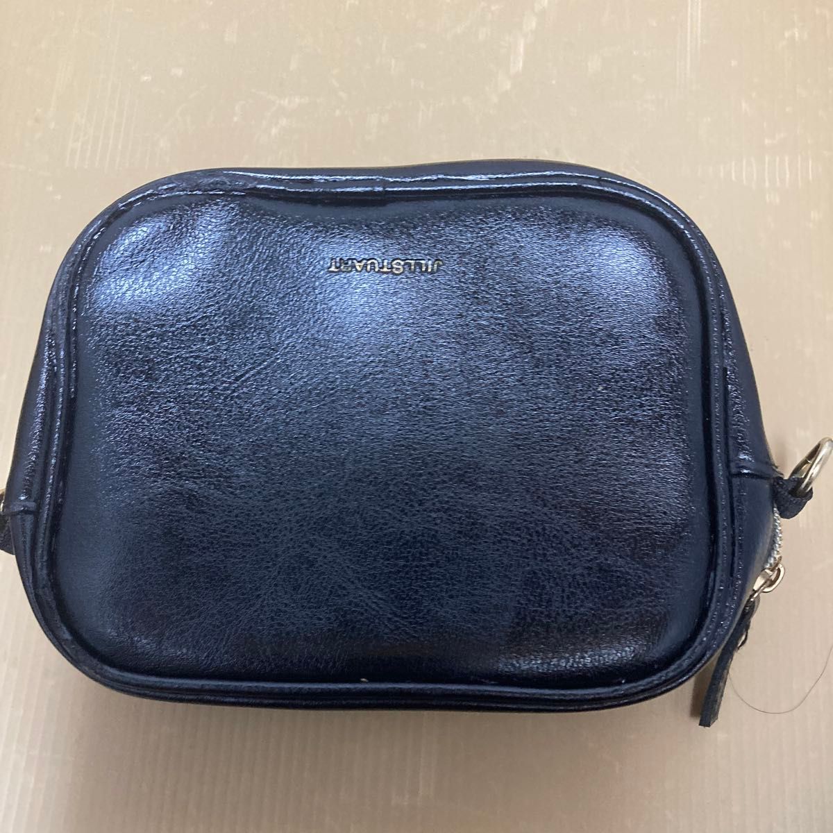 JILL STUART ミニショルダーバッグ ブラック ショルダーバック紐 JILL STUART ミニショルダーバッグ ブラック ショルダーバック紐