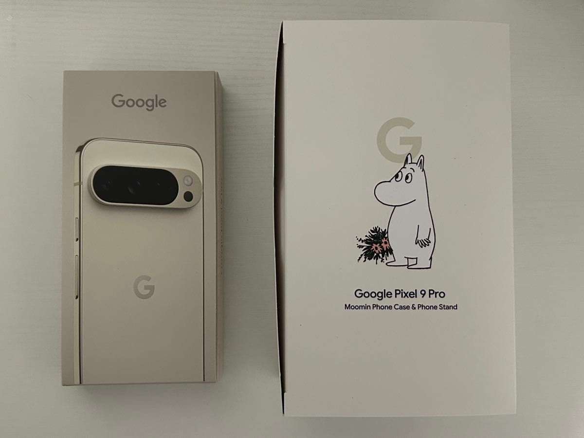 新品未開封】Google pixel 9 Pro 128GB Porcelain ムーミン 新品未開封】Google pixel 9 Pro 128GB Porcelain ムーミン