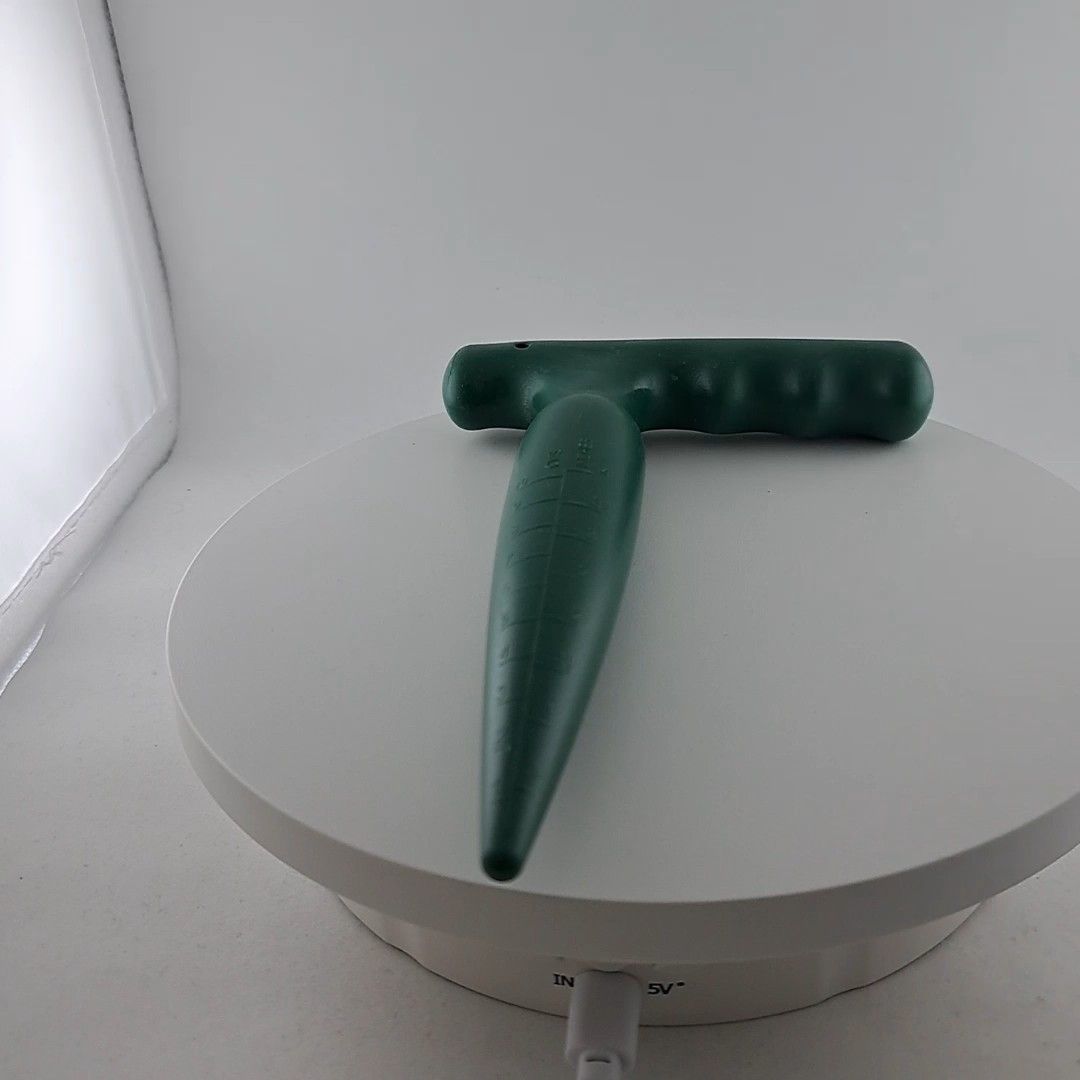 穴掘り機 穴あけツール ガーデンパンチャー 種まき用 プラスチック