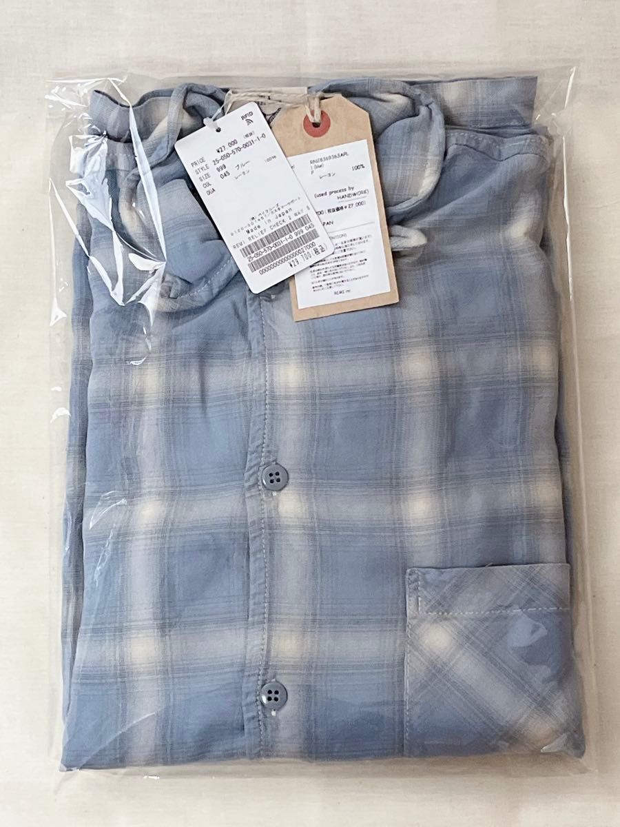 L'Appartement レミレリーフCHECK2WAY SHIRT|Yahoo!フリマ(旧 L'Appartement レミレリーフCHECK2WAY SHIRT|Yahoo!フリマ(旧