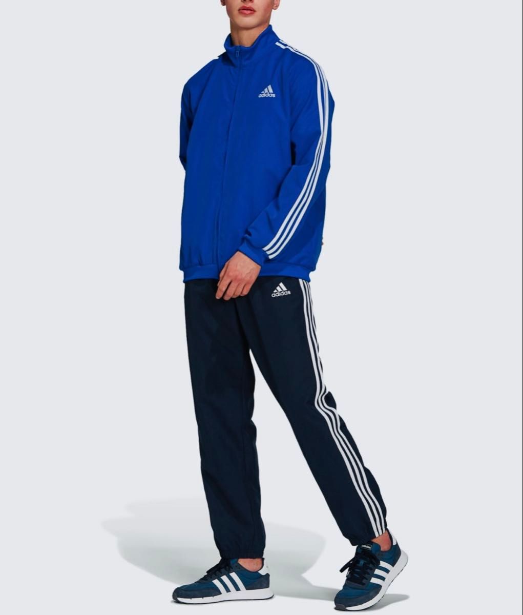 超希少サイズ/新品/正規品/adidas/王道ジャージ/2XL ブルー 超希少サイズ/新品/正規品/adidas/王道ジャージ/2XL ブルー