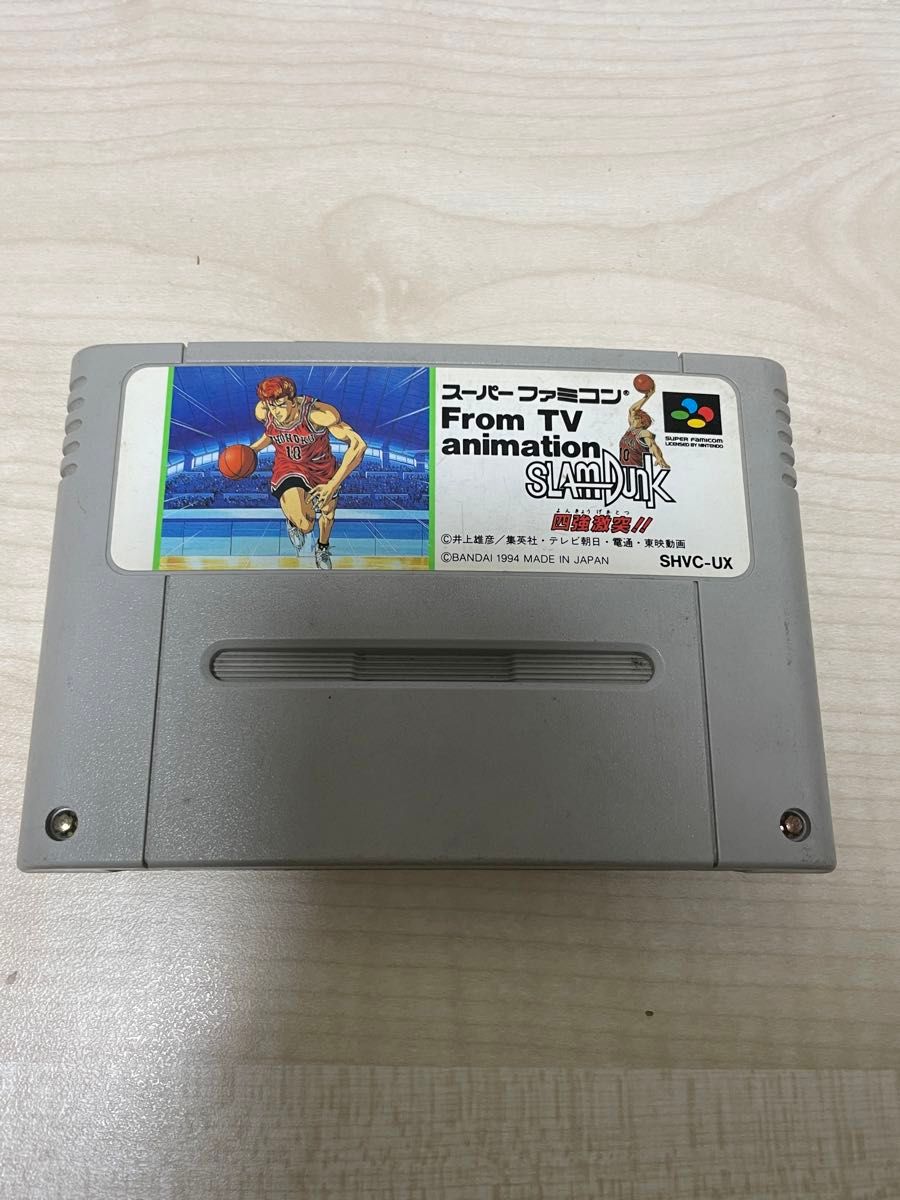 SFC スーパーファミコン テレビアニメ スラムダンク 四強激突 SFC スーパーファミコン テレビアニメ スラムダンク 四強激突