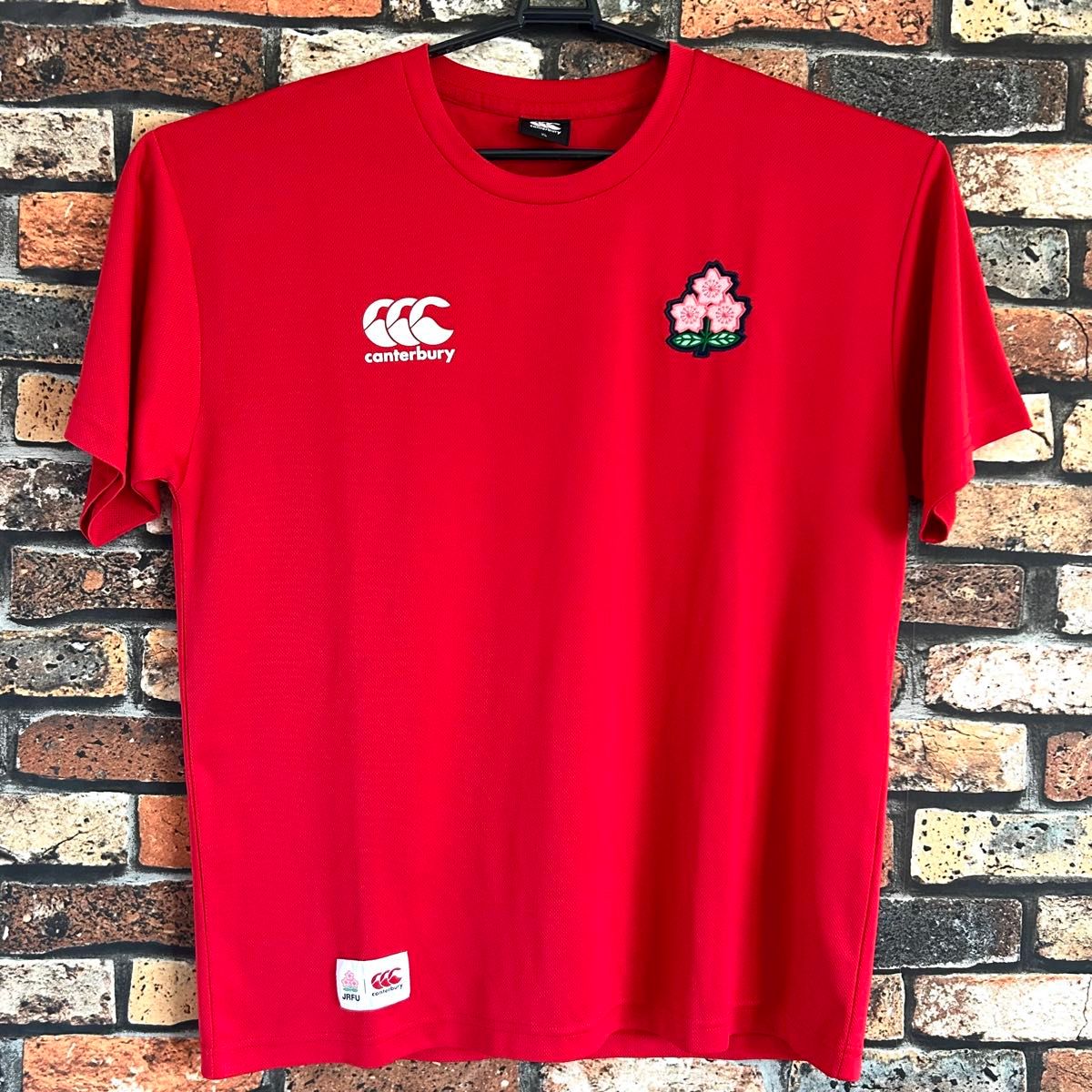 美品 ラグビー 日本代表 Tシャツ ユニフォーム Canterbury 美品 ラグビー 日本代表 Tシャツ ユニフォーム Canterbury