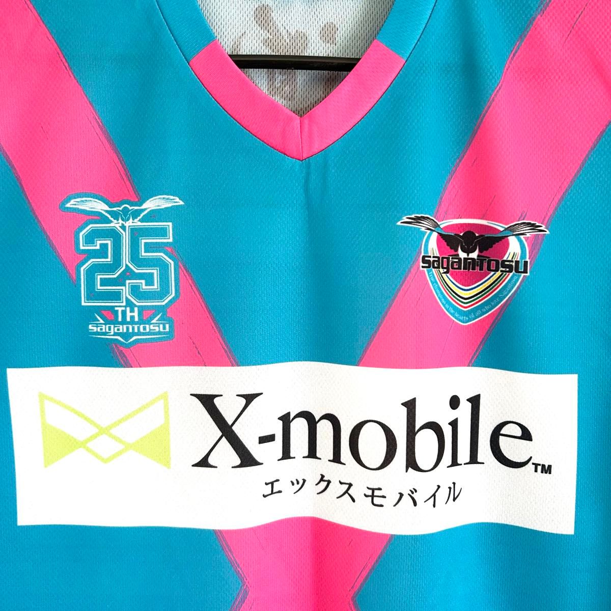 新品 サガン鳥栖 ユニフォーム 25周年記念 jリーグ 半袖 新品 サガン鳥栖 ユニフォーム 25周年記念 jリーグ 半袖