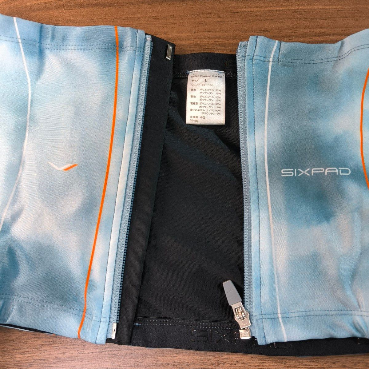 パワースーツ コアベルト Lサイズ ブルー シックスパッド SIXPAD パワースーツ コアベルト Lサイズ ブルー シックスパッド SIXPAD