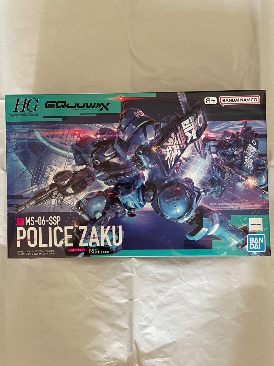 未開封未組立】 HG 1/144 軍警ザク ジークアクス GQuuuuuX 未開封未組立】 HG 1/144 軍警ザク ジークアクス GQuuuuuX