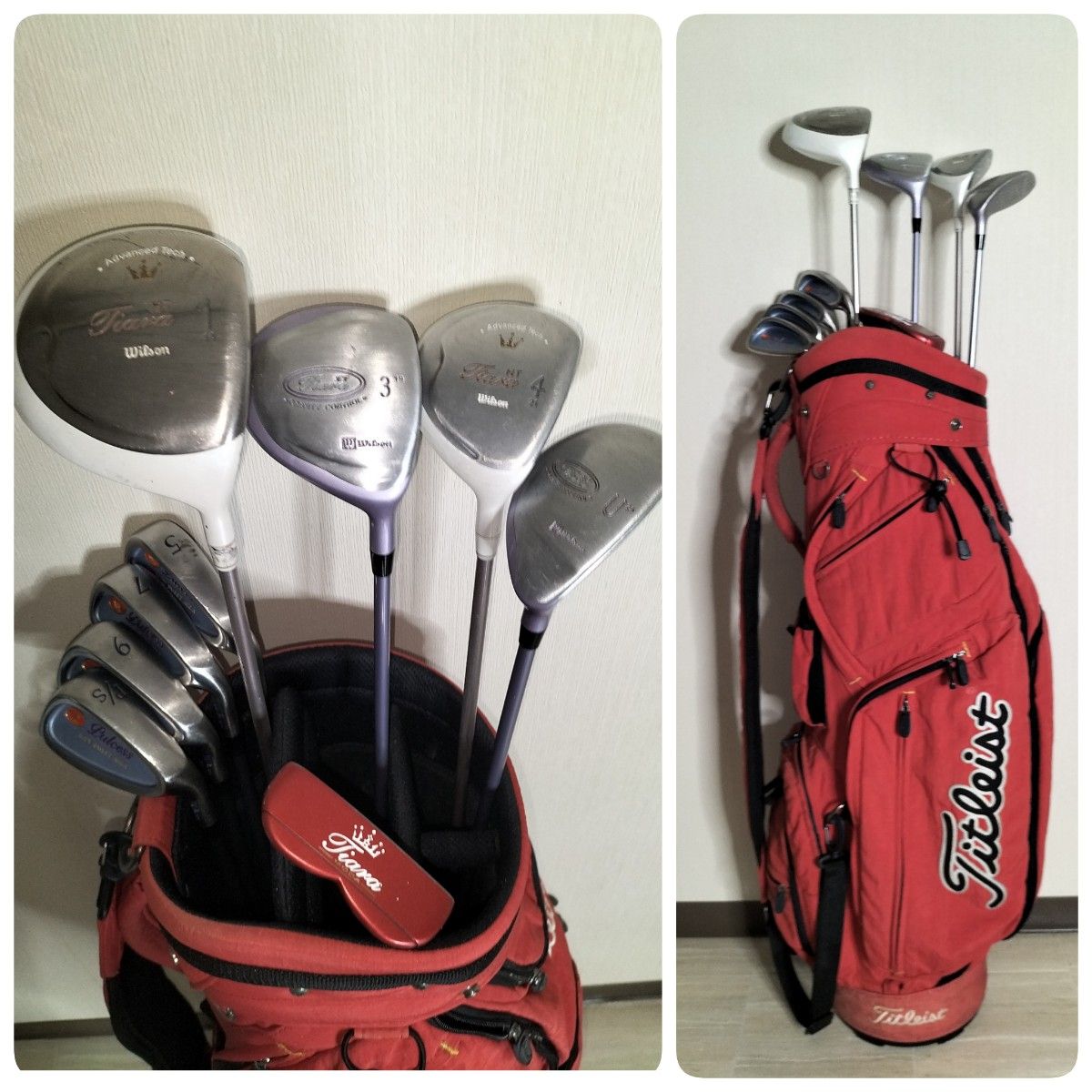 初心者】 Wilson ウイルソン レディースゴルフクラブセット /3 初心者】 Wilson ウイルソン レディースゴルフクラブセット /3