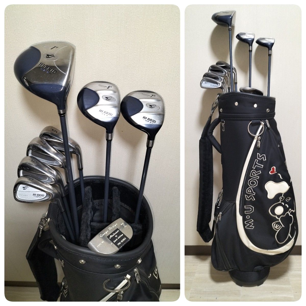 初心者】 DUNLOP ダンロップ HI-BRID レディースゴルフクラブ 初心者】 DUNLOP ダンロップ HI-BRID レディースゴルフクラブ