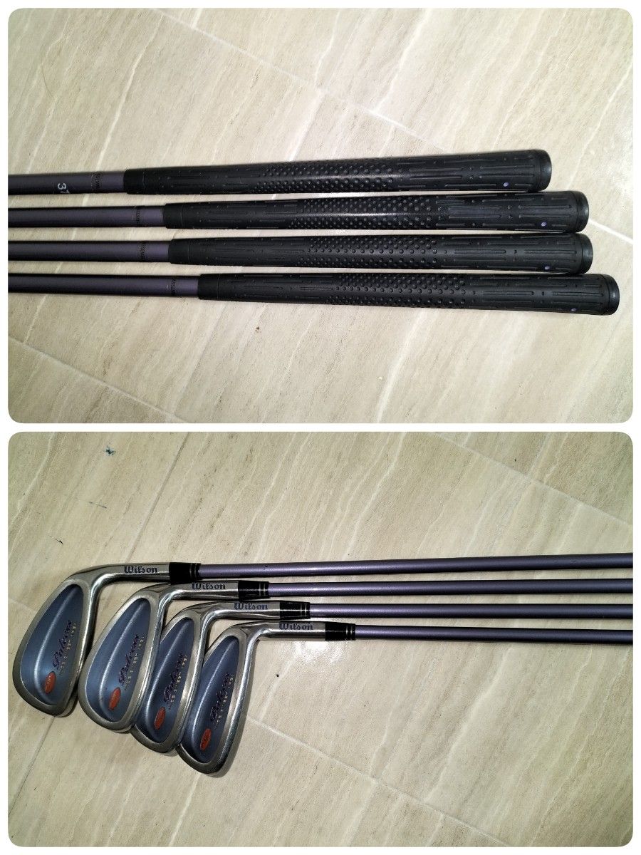 初心者】 Wilson ウイルソン レディースゴルフクラブセット /3 初心者】 Wilson ウイルソン レディースゴルフクラブセット /3