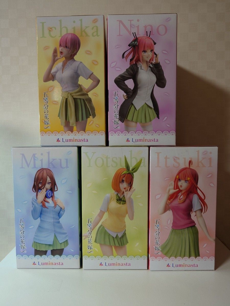 五等分の花嫁∽ フィギュア 中野一花 中野二乃 中野三玖 中野 五等分の花嫁∽ フィギュア 中野一花 中野二乃 中野三玖 中野