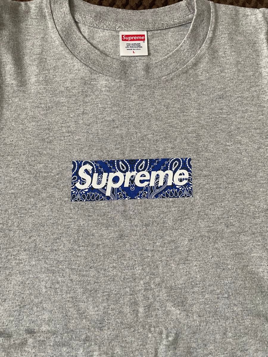 SUPREME BANDANA BOX LOGO Tee シュプリーム ボックス ロゴ T SUPREME BANDANA BOX LOGO Tee シュプリーム ボックス ロゴ T