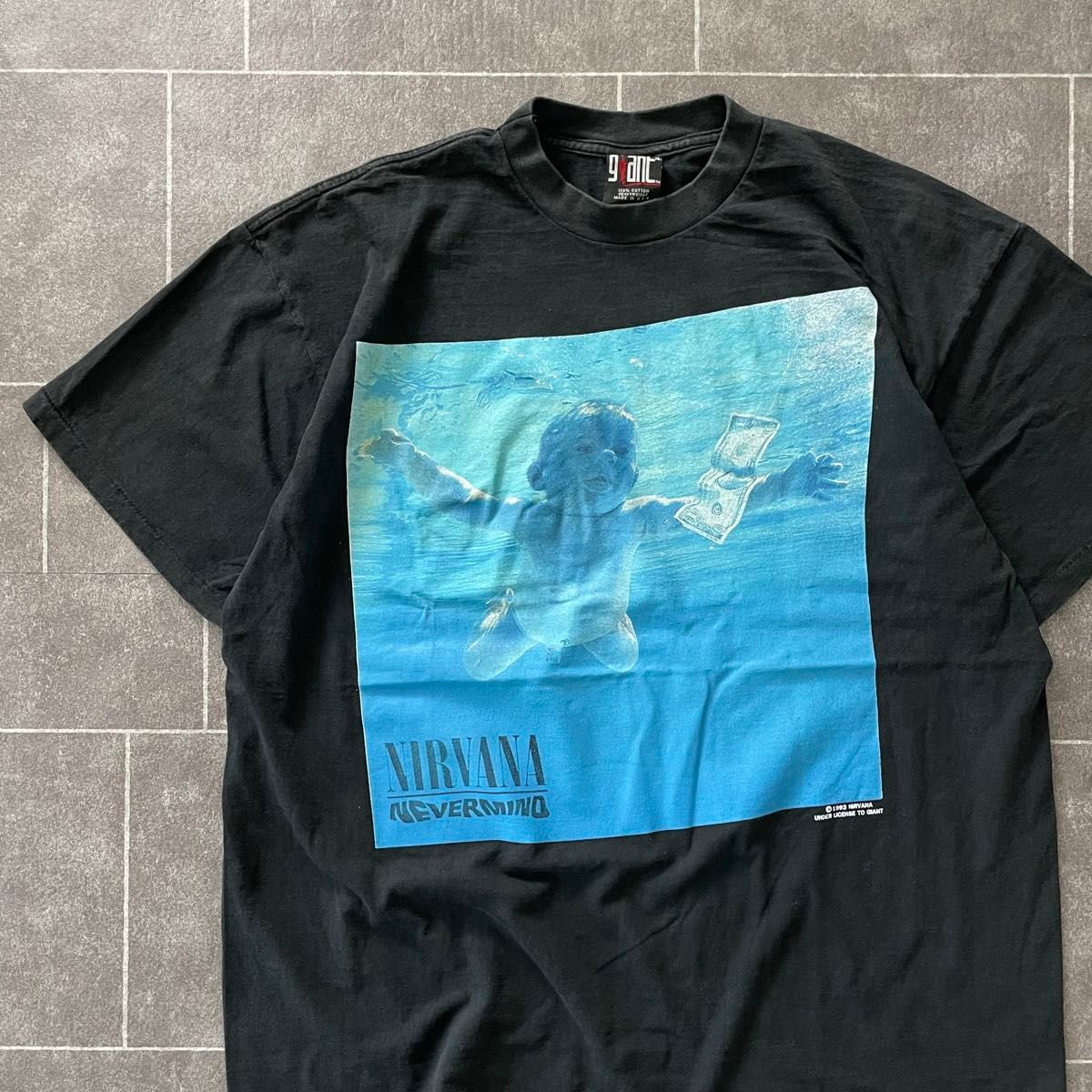 NIRVANA ニルヴァーナ Nevermain S/S t shirt band black XL usa NIRVANA ニルヴァーナ Nevermain S/S t shirt band black XL usa