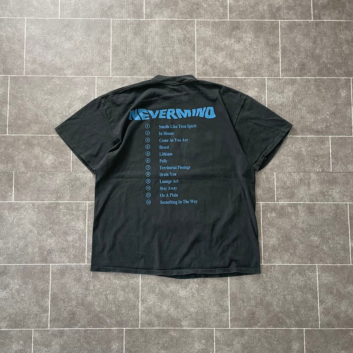 NIRVANA ニルヴァーナ Nevermain S/S t shirt band black XL usa NIRVANA ニルヴァーナ Nevermain S/S t shirt band black XL usa