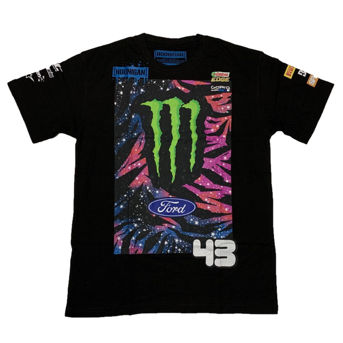 HOONIGAN フーニガン MONSTER ENERGY モンスターエナジー オフィシャルTシャツ (S) 【並行輸入品】