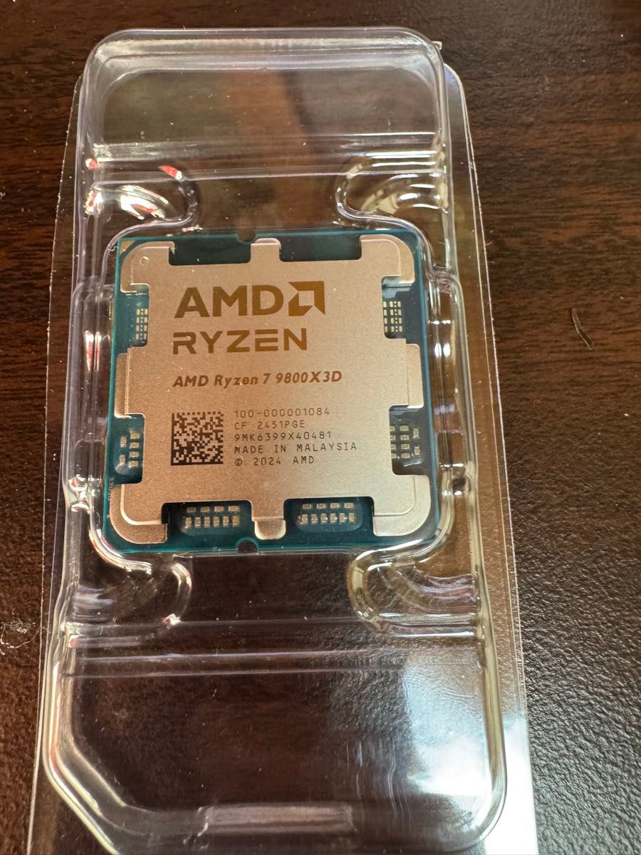 AMD Ryzen 7 9800X3D CPU 未使用 新品|Yahoo!フリマ(旧PayPay AMD Ryzen 7 9800X3D CPU 未使用 新品|Yahoo!フリマ(旧PayPay