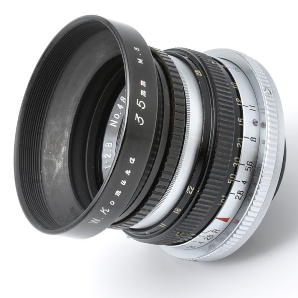 W-KOMURA- 35mm F2.8 Nikon S W コムラー 35/2.8 ニコン S W-KOMURA- 35mm F2.8 Nikon S W コムラー 35/2.8 ニコン S