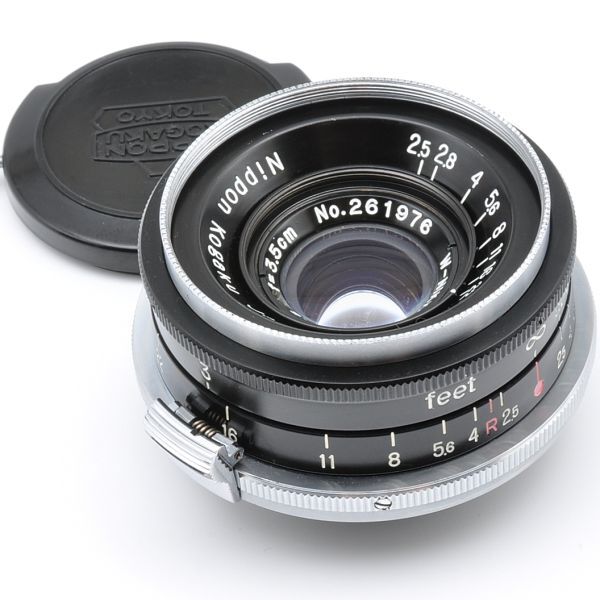 W-NIKKOR C 3.5cm F2.5 ニコン Sマウント キャップ W W-NIKKOR C 3.5cm F2.5 ニコン Sマウント キャップ W