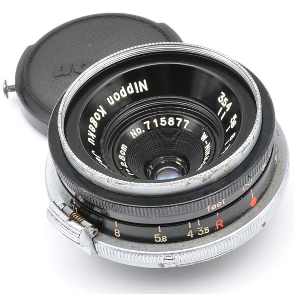 W-NIKKOR C 2.8cm F3.5 ニコン Sマウント キャップ W W-NIKKOR C 2.8cm F3.5 ニコン Sマウント キャップ W