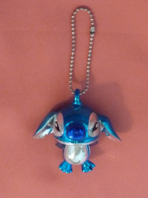  очень редкий! Disney Lilo & Stitch герой Stitch .... эмблема цепочка для ключей ①