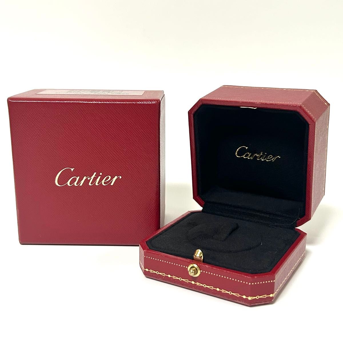 美品】Cartier カルティエ リングケース 指輪 アクセサリー 美品】Cartier カルティエ リングケース 指輪 アクセサリー