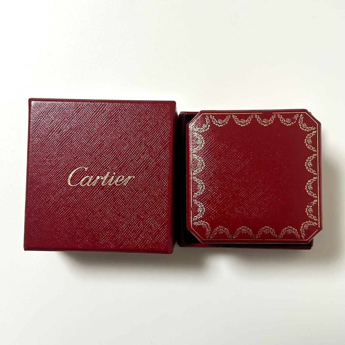 美品】Cartier カルティエ リングケース 指輪 アクセサリー 美品】Cartier カルティエ リングケース 指輪 アクセサリー