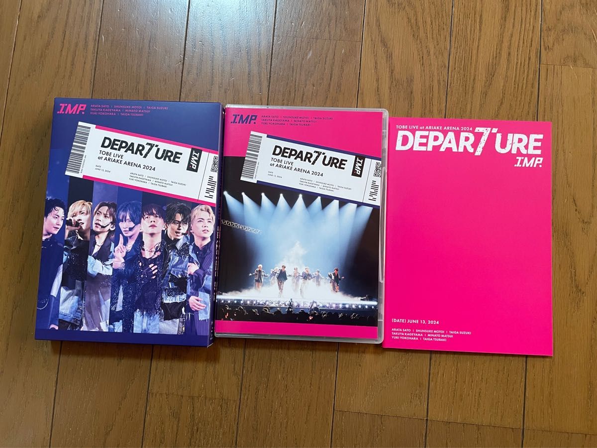 TOBE LIVE at ARIAKE ARENA 2024 IMP DEPARTURE Blu-ray 初回 TOBE LIVE at ARIAKE ARENA 2024 IMP DEPARTURE Blu-ray 初回