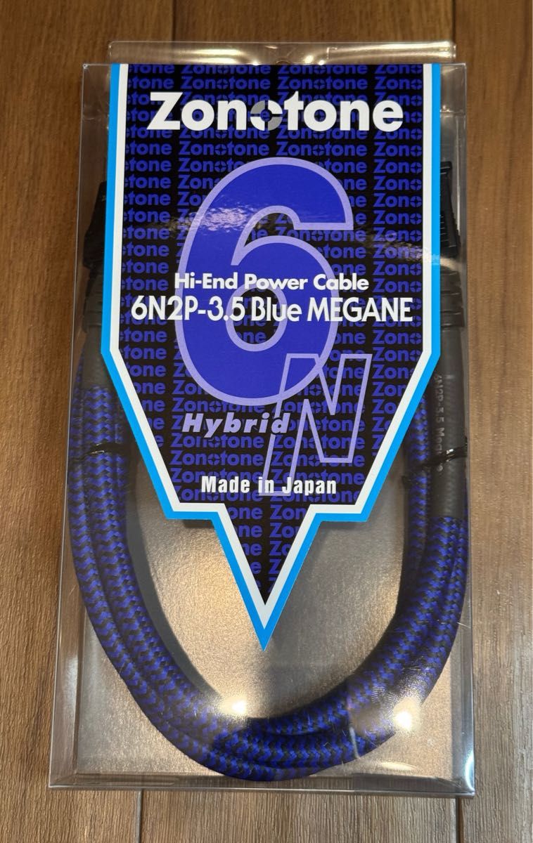 ZONOTONE 電源ケーブル 6N2P-3 5 Blue MEGANE ゾノトーン 1 5m ZONOTONE 電源ケーブル 6N2P-3 5 Blue MEGANE ゾノトーン 1 5m