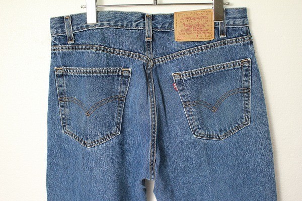 00's USA製 リーバイス Levi's 505 デニムパンツ (34×30) 00年代 アメリカ製 レッドタブ 2002年製の画像4