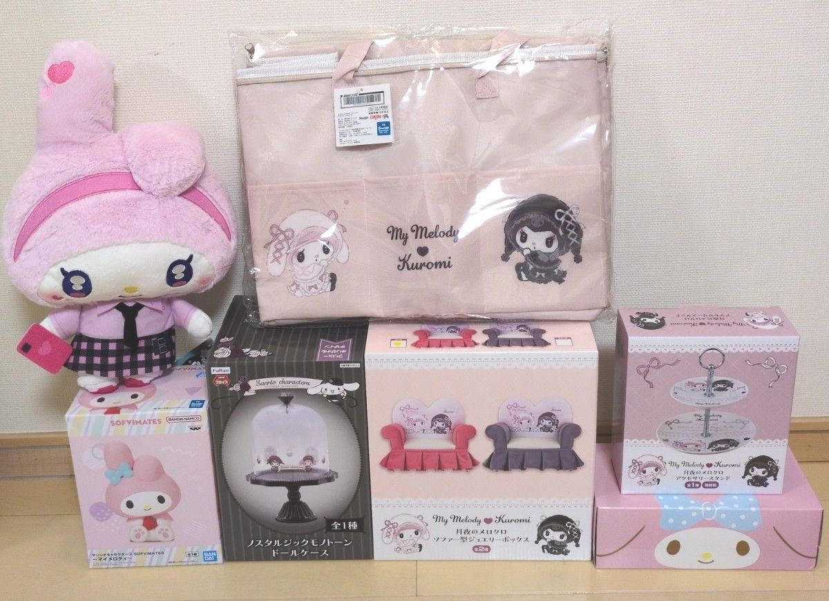 ロリータ衣装でおめかし♡マイメロディとクロミの新作カプセル