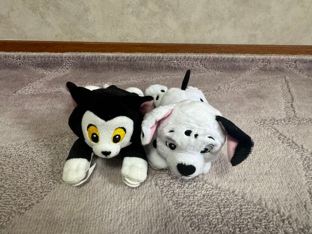 極美品 ディズニー 肩乗せぬいぐるみ フィガロ 101匹わんちゃん 極美品 ディズニー 肩乗せぬいぐるみ フィガロ 101匹わんちゃん