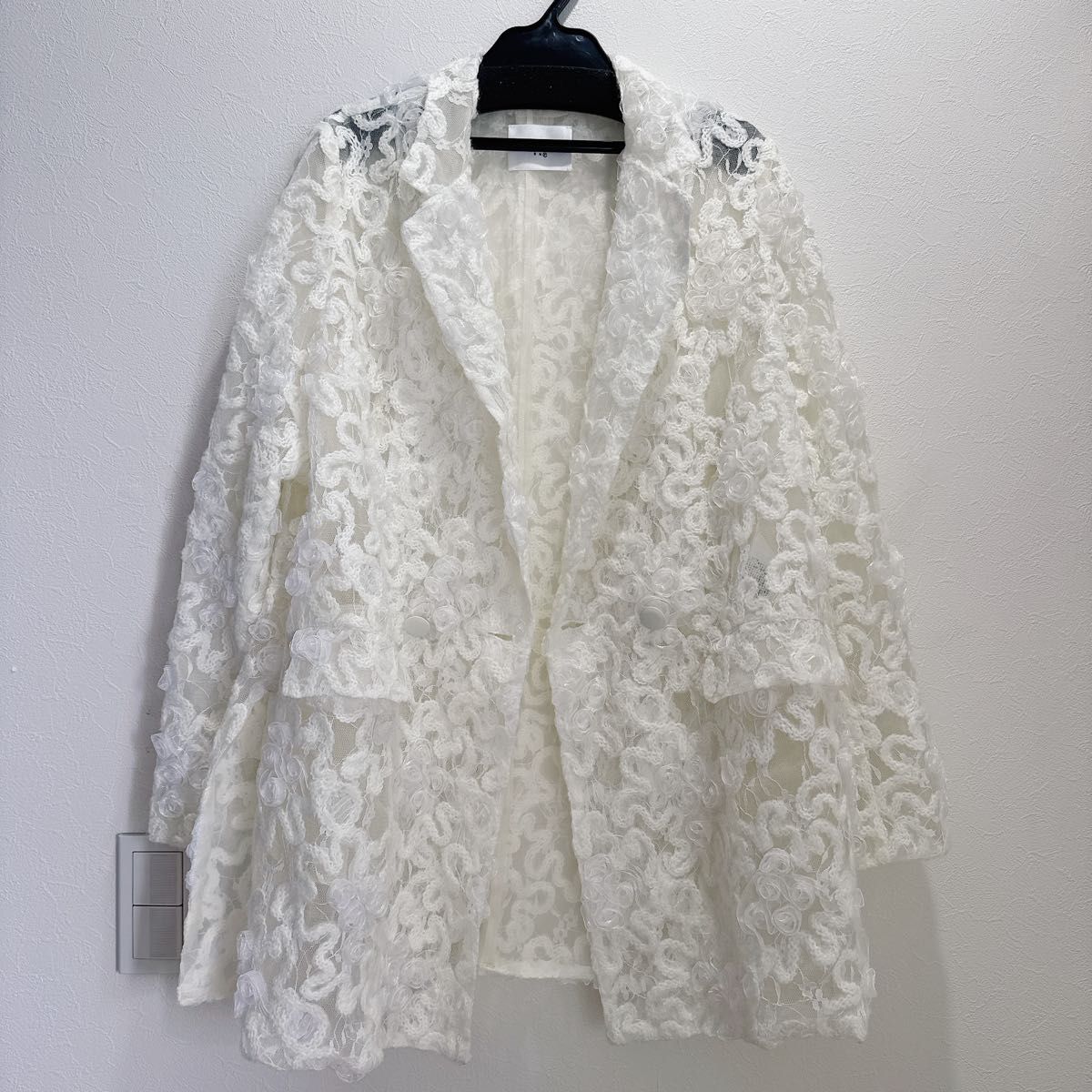 AMERI FLOWER MIX LACE SHEER JACKET|Yahoo!フリマ(旧PayPay AMERI FLOWER MIX LACE SHEER JACKET|Yahoo!フリマ(旧PayPay