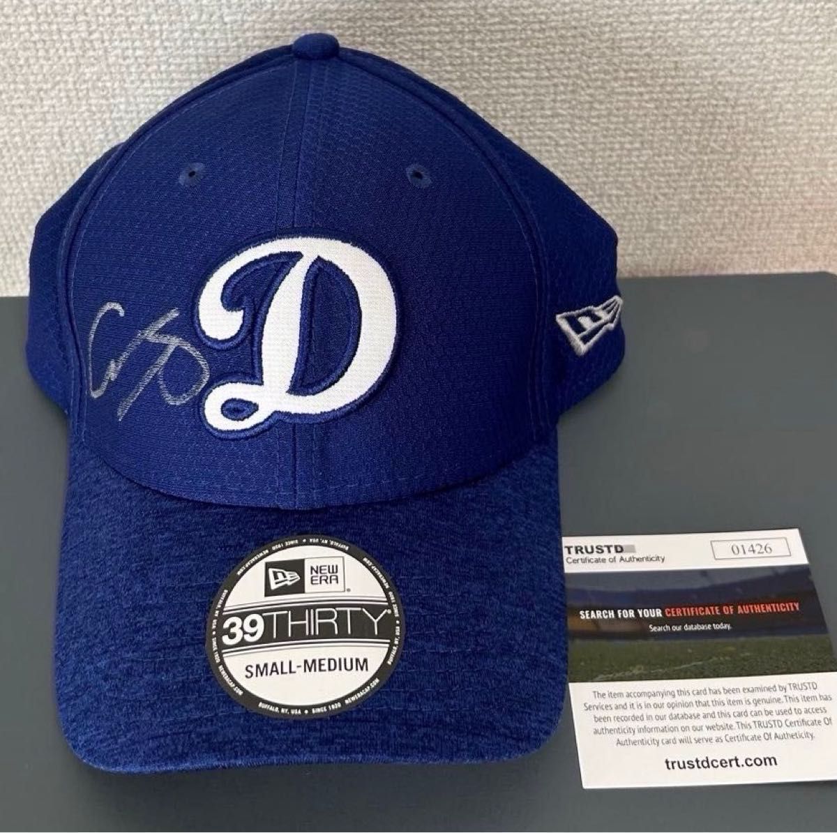 大谷翔平選手直筆サイン入りCAP ロサンゼルスドジャースキャップ 大谷翔平選手直筆サイン入りCAP ロサンゼルスドジャースキャップ