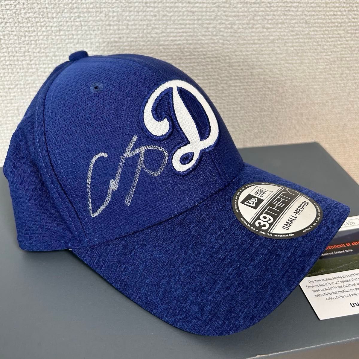 大谷翔平選手直筆サイン入りCAP ロサンゼルスドジャースキャップ 大谷翔平選手直筆サイン入りCAP ロサンゼルスドジャースキャップ