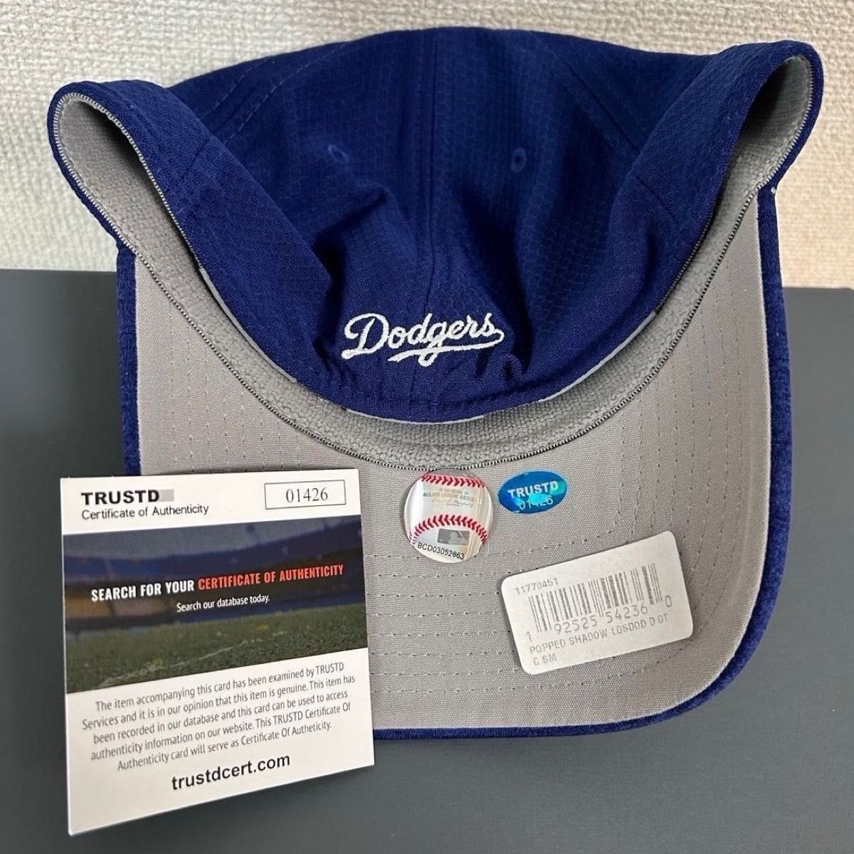大谷翔平選手直筆サイン入りCAP ロサンゼルスドジャースキャップ 大谷翔平選手直筆サイン入りCAP ロサンゼルスドジャースキャップ