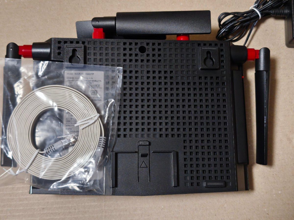 BUFFALO WXR-5700AX7P 中古 未使用ケーブル付き 無線LAN Wi-Fi BUFFALO WXR-5700AX7P 中古 未使用ケーブル付き 無線LAN Wi-Fi