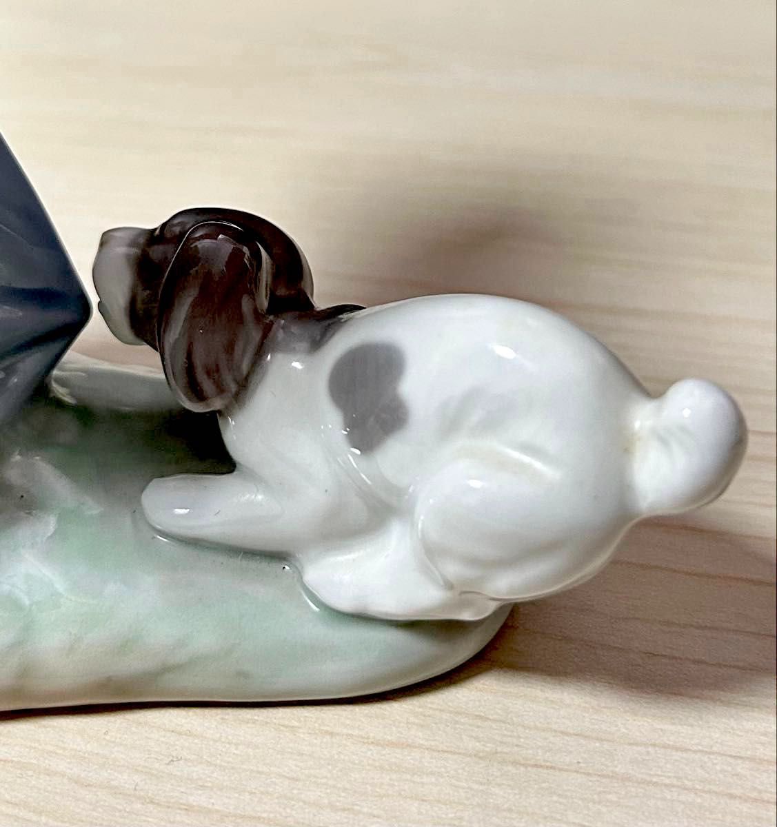 LLADRO リヤドロ 4982 『ポチのいたずら』 フィギュリン 置物 LLADRO リヤドロ 4982 『ポチのいたずら』 フィギュリン 置物