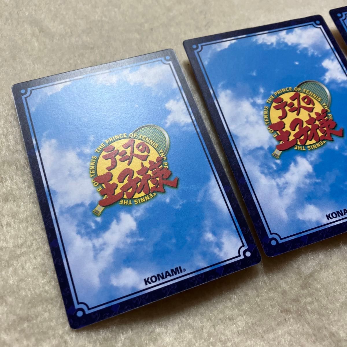 テニスの王子様 トレーディングカードゲーム 跡部景吾 3枚セット テニスの王子様 トレーディングカードゲーム 跡部景吾 3枚セット